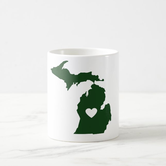 Caneca De Café Adoro Michigan (Centro)