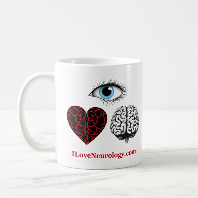 Caneca De Café Adoro Neurology Mug! (Esquerda)