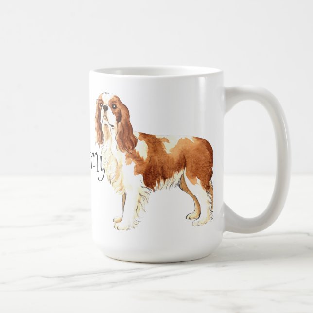 Caneca De Café Adoro o meu cavaleiro (Direita)