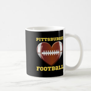 Caneca De Café Adoro Pittsburgh Futebol Heart Women Toddler Gir