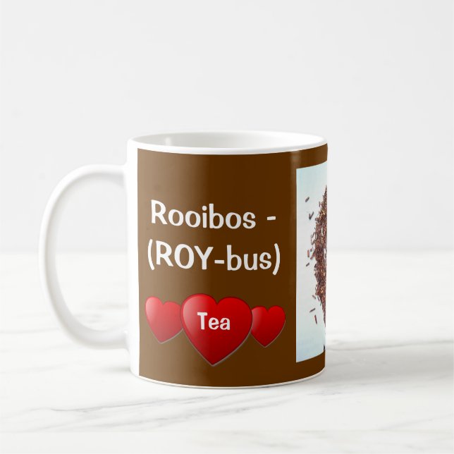Caneca De Café Adoro Rooibos Tea Customized Mug (Esquerda)