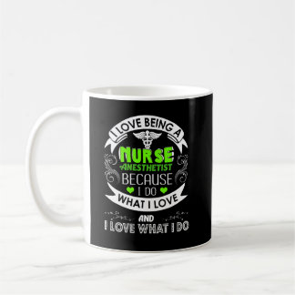 Caneca De Café Adoro Ser Uma Enfermeira Anestesista (CRNA)
