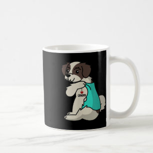 Caneca De Café Adoro vovó Tattoo Shih Tzu Grandmân Dog