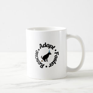 Caneca De Café Adotar Foster de Salvamento - Adotar um Dia de Pet