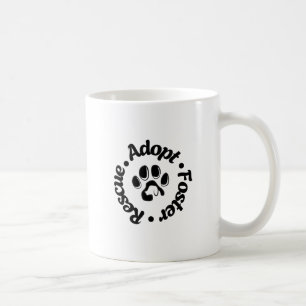 Caneca De Café Adotar Foster de Salvamento - Adotar um Dia de Pet