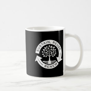 Caneca De Café Adote o Estilo de Vida Sustentável - Amante da Nat