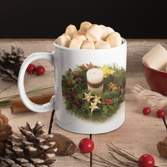 Caneca De Café Advent Wreath (Advent Wreath Coffee Mug)