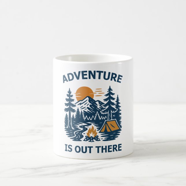 Caneca De Café Adventure está lá fora (Centro)