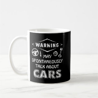 Caneca De Café Advertência De Presente Mecânico Automático Pode F