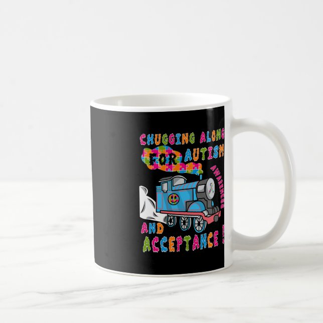 Caneca De Café Advocate Aceitação do Comboio Quebra-cabeça do Com (Direita)