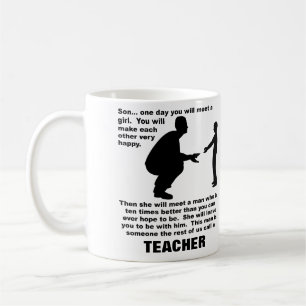 Caneca De Café Advogado de Fathera Professora Engraçado Mug