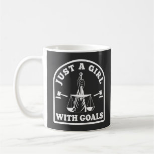 Caneca De Café Advogado Engraçado Estudante Apenas Uma Garota Com