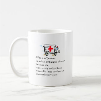 Caneca De Café Advogado Funny Ambulance Chaser Gift