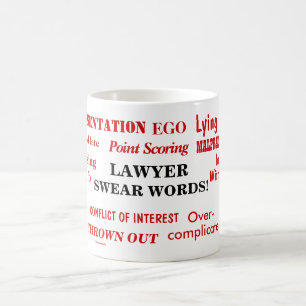 Caneca De Café Advogado Jura Palavras Incrivelmente Engraçadas Pe