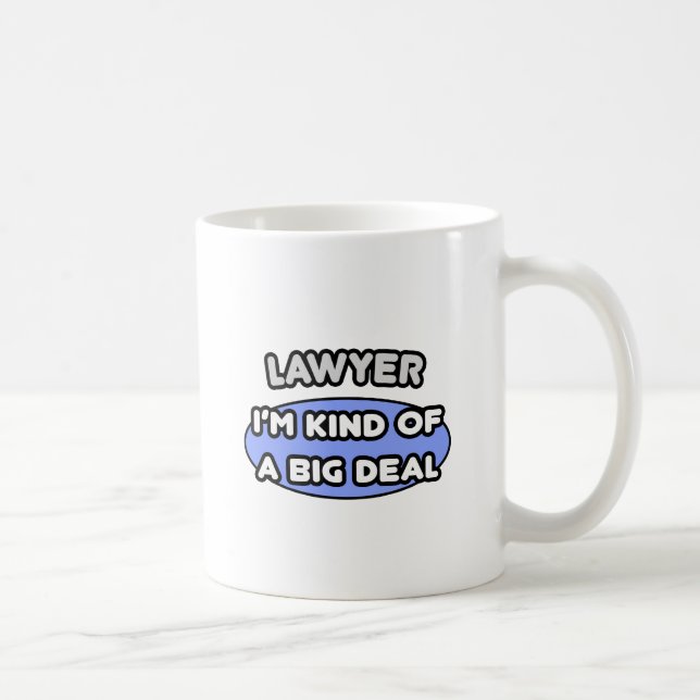 Caneca De Café Advogado... meio que um grande negócio (Direita)