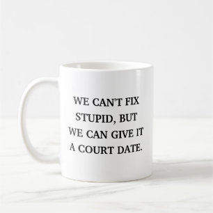 Caneca De Café Advogado Sarcástico Engraçado