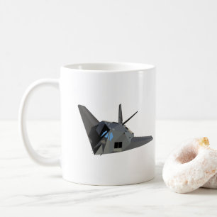 Caneca De Café Aeronave americana de ataque furtivo F-117