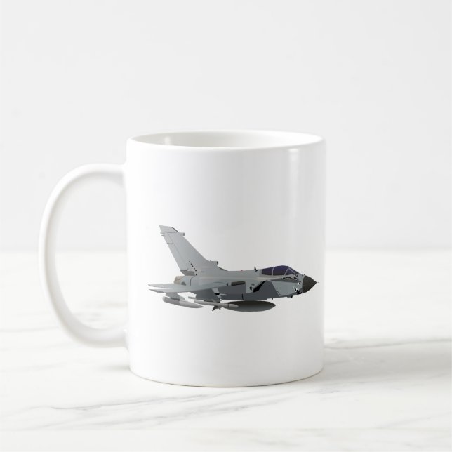 Caneca De Café Aeronave de Tornado Strike (Esquerda)