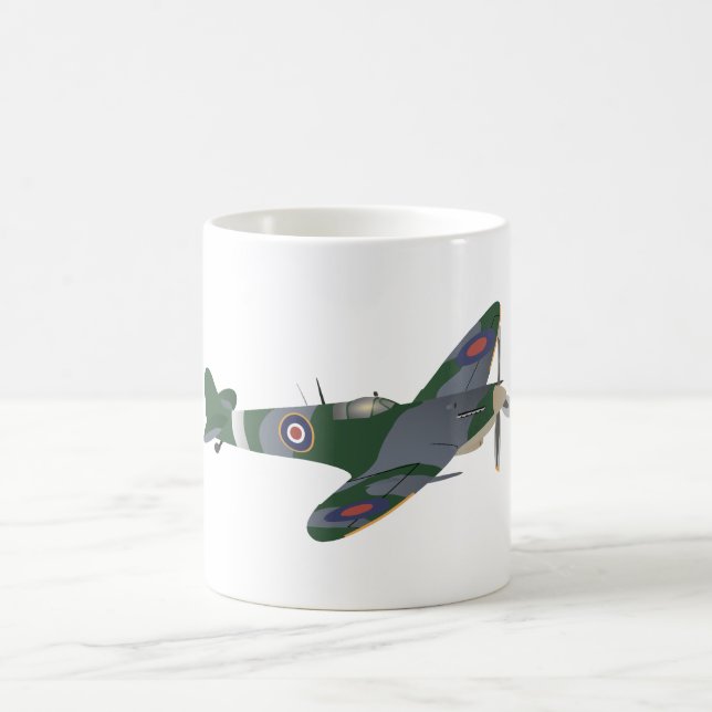 Caneca De Café Aeronaves de combate a incêndios marítimos (Centro)