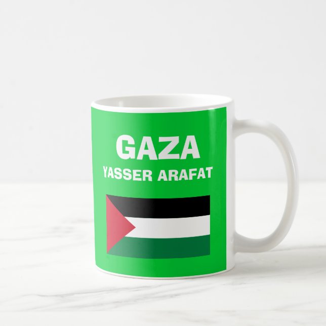 Caneca De Café Aeroporto de Gaza Strip* Yasser Arafat (Direita)
