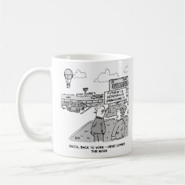Caneca De Café Aerospace Boss Engenheiro de Aeronaves Balões de A
