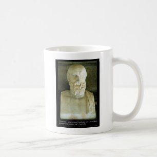 Caneca De Café Aeschylus "Provérbio Diz" Citação Presentes Camise