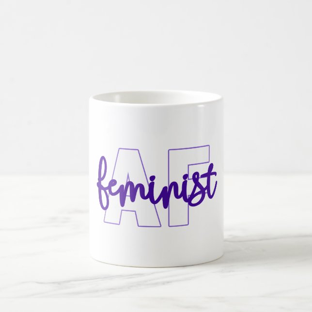 Caneca De Café AF feminista (Centro)
