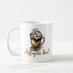 Caneca De Café Affogato, mano? Caffeine Lover italiano Café?