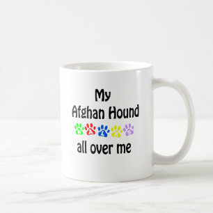 Caneca De Café Afghan Hound Walks Design