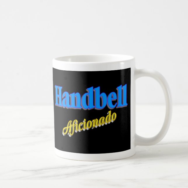 Caneca De Café Aficionado do Handbell (Direita)