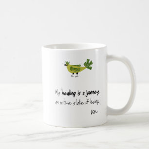 Caneca De Café Afirmação da manhã 1