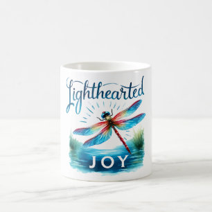 Caneca De Café Afirmação Positiva da Dragonfly