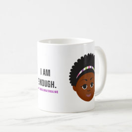 Caneca De Café Afirmação #Proud2BNaturalMe
