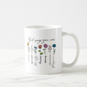 Caneca De Café Afirmações de Deus