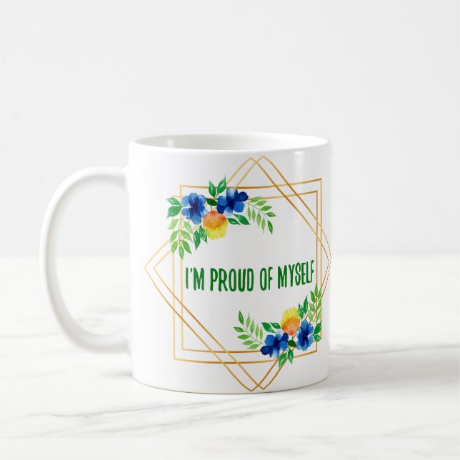 Caneca De Café afirmações positivas de manhã (Esquerda)