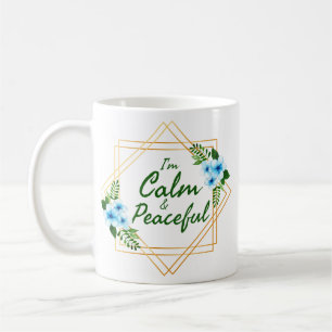 Caneca De Café afirmações positivas do dia