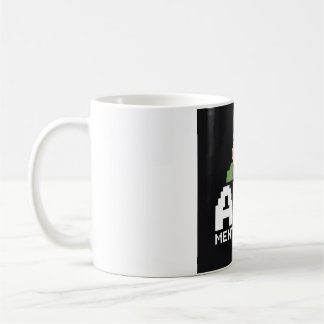 Caneca De Café AFK Mentalement Chibi Gamer Pixel Art