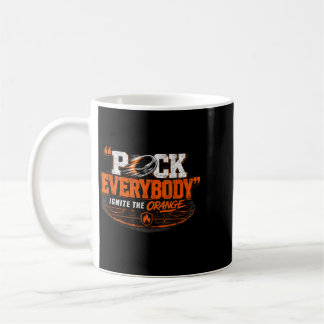 Caneca De Café Aforador de hóquei laranja