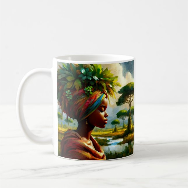 Caneca De Café África (Esquerda)