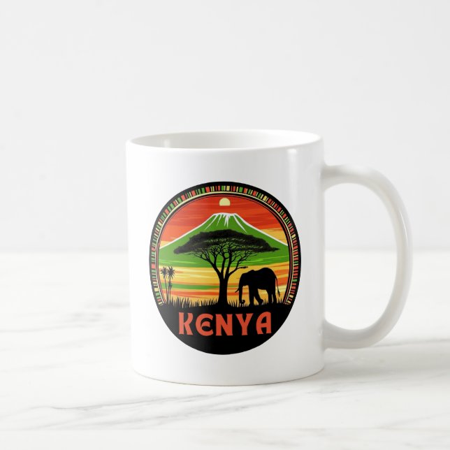 Caneca De Café África do Quénia (Direita)
