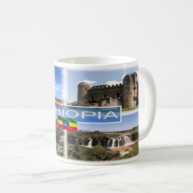 Caneca De Café África - Etiópia - (Frente Esquerda)