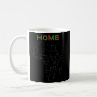 Caneca De Café África Mapa geográfico — África - Casa