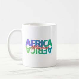 Caneca De Café AFRICA: Motherland – White Glossy Mug