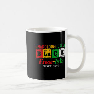 Caneca De Café África negra descaradamente livre-ish desde 1865