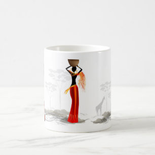 Caneca De Café África preta