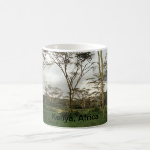 Caneca De Café África Terra selvagem do Quénia