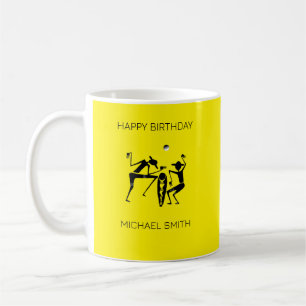 Caneca De Café Africano Art Esmagador - Dançarinos Silhouette