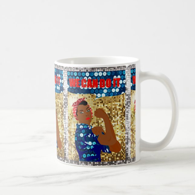 Caneca De Café africano rosie o riveteiro (Direita)