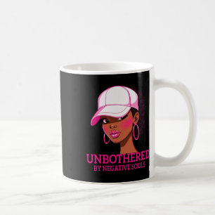 Caneca De Café Afro-Americana Rainha Sy Negra Unbothe