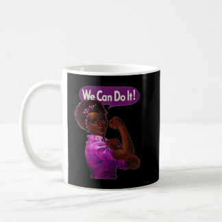 Caneca De Café Afro-americano Rosie the Riveter Black History R